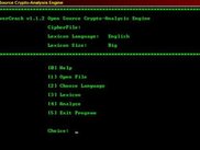 WIN32 Console Version of EverCrack [Opening Screen]