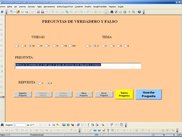 T or F Question (Pregunta de V o F) -Dicotomic-