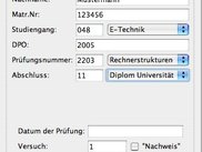 Hinzufgen und ndern von Studenten