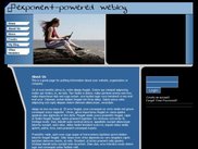 Default installation with the Personal theme