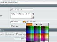 Editing an existing category