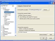 Pick your external diff tool in Preferences under General.