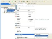 Launch external tool with right-click. (under Compare With)