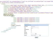 A sample registration form