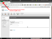 During working time, a tiny popup counting-down window at top-left corner for 1000 seconds without disturbing your work. The times, positions, sizes and colors of both windows were chosen best for me. Sure you can modify them for your own preferences.