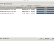Main view of the GUI