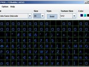 version 0.9.5 - Main Screen - Showing Grid