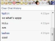 The ChatBar on a regular Facebook chat window