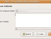 Main (and the only) window in Brazilian Portuguese