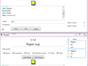Host and client instances both running