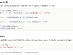 FastAI.jl Screenshot 1