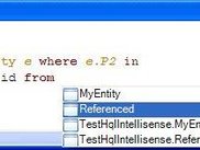 entity names ( ctrl+space) completion