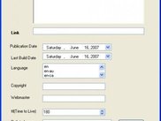 Editing the channel in Feed Launch .NET 0.9.0