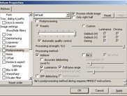 ffdshow video decoder configuration dialog