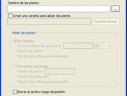 Partiendo un archivo - Breaking a file