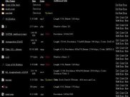 The basic screen layout that an admin may see.