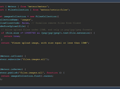 Files for Meteor.js Screenshot 1