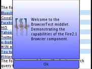 BrowserTest sample application main page