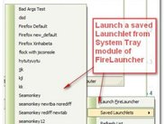 5. Launching a Mozilla based application from System Tray