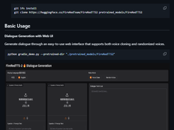FireRedTTS-2 Screenshot 1