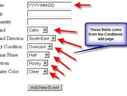 Add Event Page
