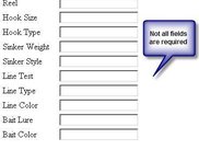 Add Tackle Page