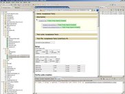 The resulting report when you execute a suite of tests.