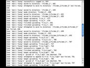 Sample line by line interpretation file produced by script.