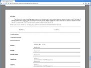 Schema in browser