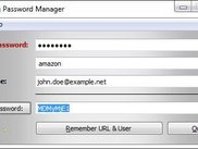 Fleeting Password Manager 2.3 running on Windows 7