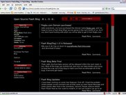 The Flash Blog in action