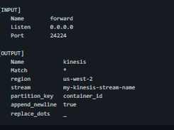 Fluent Bit Plugin Amazon Kinesis Streams Screenshot 1