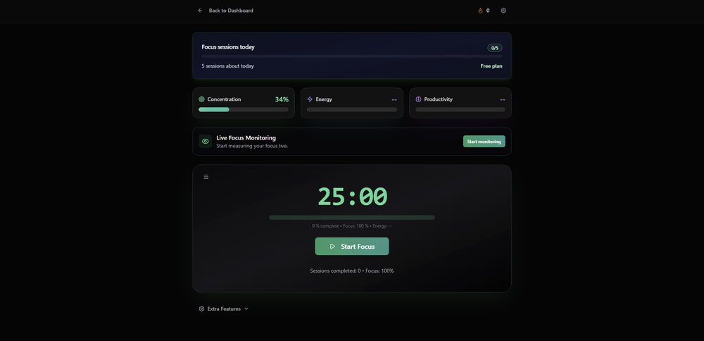 Focusflows Screenshot 1