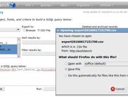 Exporting Query to CSV
