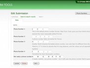 Everything is customizable! Some phone number formats