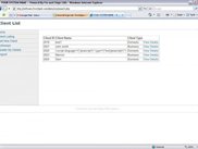 CRM Client Listing Page
