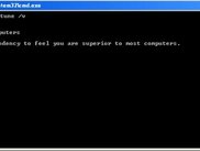 Output from the Dos version of Fortune