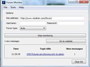 1Forum Monitor in action on a vBulletin forum