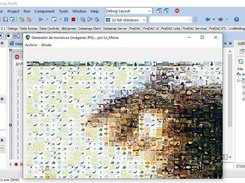 Photomosaic image creator