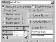 Minimum Size of form. No clipping will occur.
