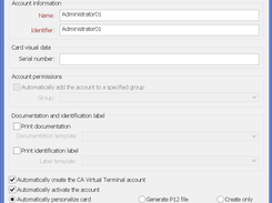 Creating and configuring a new system user account