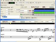 Frinika 0.4.0 - notation view