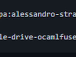 FUSE filesystem over Google Drive Screenshot 1