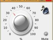 Volume control using a Knob and a LED object