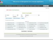2.Attendance Page in faculty login
