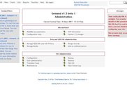Administrator menu