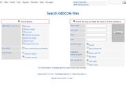 Search page