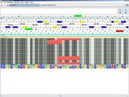 Nucleotide level zoom, with multiple alignment sequence logo