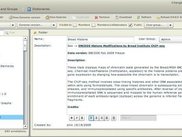 Web App : GenoPub main screen