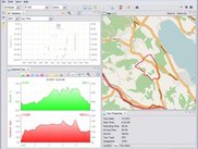 MyTourbook using Geoclipse to show logged bycicle tracks